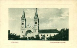 Szabadka, Subotica; Ferencrendiek temploma. W. L. Bp. 6340. / Franciscans church