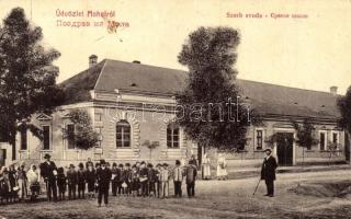 Mohol, Mol; Szerb óvoda. W. L. Bp. 2244. Kiadja Petrovits Lázár / Serbian kindergarten (EK)