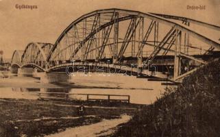 Gyékényes, Dráva híd. Pranger József. W.L. (?) 856-1910.