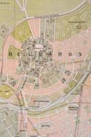 1913 Temesvár szab. kir. város térképe és városbővítési terve. 1:10000. Színes, litografált térkép. ...