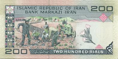 Irán 1982. 200R Sign.21 T:I