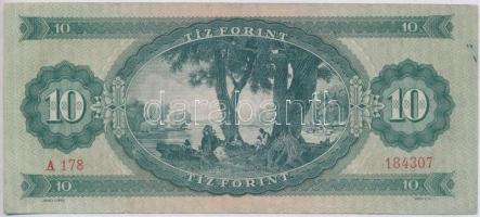 1949. 10Ft T:II-,III szép papír
Adamo F3