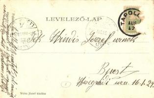 Tapolca, Római katolikus templom és iskola (Rb)