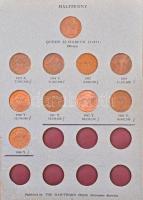 Ausztrália 1911-1964. 1/2p Br (62xklf) sérült gyűjtői albumba rendezve T:2,2-
Australia 1911-1964. ...