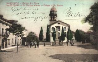 Aurisina, Nabrezina, Nabresina; Cerkev Sv. Roka / St. Rochus Kirche / Chiesa di S. Rocco / church (r)