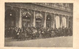 Venice, Venezia; Caffé Birraria Aurora, Birra Dreher / Café and beer hall (szakadás / tear)