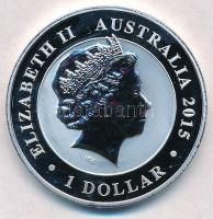 Ausztrália 2015. 1$ Ag "Kookaburra" (1oz/0.999) T:PP 
Australia 2015. 1 Dollar Ag "K...