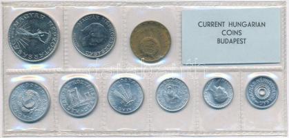 1971. 2f-10Ft (9xklf) érmés forgalmi sor fóliatokban T:1 Adamo FO4