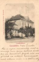 1900 Csernátfalu, Cernatu (Négyfalu, Sacele); Csendőrlaktanya. Julius Müller / gendarme barracks