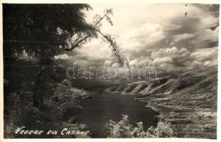 Kazán-szoros, Cazane; Foto Miklós  - 2 db régi fotó képeslap / 2 pre-1945 photo postcards