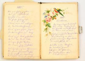 cca 1880 Czóbel Minka (1855-1947)  költőnő, a szimbolizmus képviselője, a Nyugat előfutárának saját ...