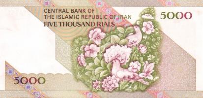 Irán 1993. 5000R Sign.25 T:I