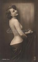 Erotic nude lady. AN Paris 231. J. Mandel