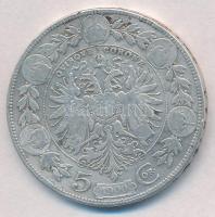 Ausztria 1900. 5K Ag "Ferenc József" T:3 durva ph.
Austria 1900. 5 Corona Ag "Franz ...
