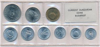 1979. 2f-10Ft (9xklf) érmés forgalmi sor fóliatokban T:1 Adamo FO12