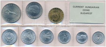 1982. 2f-10Ft (9xklf) érmés forgalmi sor fóliatokban T:1 Adamo FO15