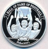 Uganda 2006. 2000Sh Ag A labdarúgás halhatatlanjainak csarnoka - Írország 2000-es évek / Roy Keane T:PP Uganda 2006. 2000 Shillings Ag Hall of Fame of Football - Ireland 2000s / Roy Keane C:PP