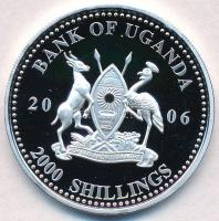 Uganda 2006. 2000Sh Ag "A labdarúgás halhatatlanjainak csarnoka - Írország 2000-es évek / Roy K...