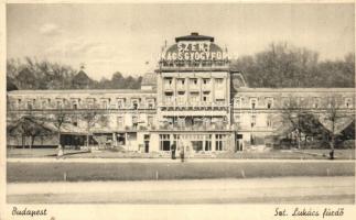 Budapest II. Szent Lukács fürdő - 5 db régi városképes lap