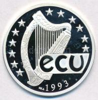 Írország 1993. 1E Ag "Gímszarvas" T:PP fo.
Ireland 1993. 1 Ecu Ag "Red deer" C:...