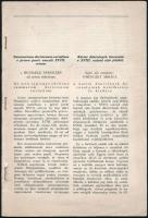 Vegyes könyvtétel, 2 db jogi munka: 

tövisi és füzesséri Füzesséry Géza (1831-1909): Theses ex un...
