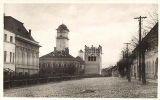 Poprád (Tátra), Templom, Csonka-torony / street view, church, tower