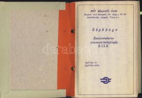 Benzinmotoros sincsavarbehajtógép könyve