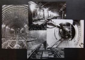 4db fotó a metro építéséről