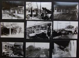 BKV balesetek fotói 9db