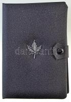 Kanada 1983. 1c-1$ (6xklf) + 1$ Ag "Edmontoni Egyetemi Játékok" díszkiadás műbőr tokban, t...