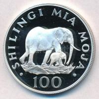 Tanzánia 1986. 100Sh Ag "Elefánt és borja" T:PP
Tanzania 1986. 100 Shilingi Ag "Elep...