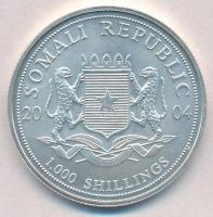 Szomália 2004. 1000Sh Ag "Elefánt" T:BU 
Somalia 2004. 1000 Shillings Ag "Elephant&q...