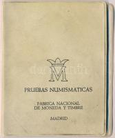 Spanyolország 1976. 50c-100Ptas (6xklf) forgalmi szett, műbőr tokban T:1
Spain 1976. 50 Centimos - ...
