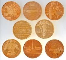 1996. "A Magyarság Őstörténete és Honfoglalása emlékére" aranyozott tombak emlékérem soroz...