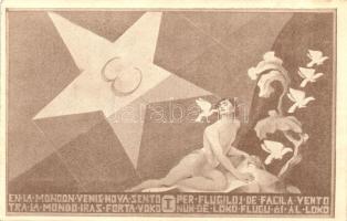 La Espero de L.L. Zamenhof / Esperanto art postcard