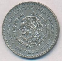 Mexikó 1957. 1P Ag "Az alkotmány 100. évfordulója" T:2
Mexico 1957. 1 Peso Ag "100th...