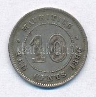 Mauritius 1886. 10c Ag "Viktória" T:2
Mauritius 1886. 10 Cents Ag "Victoria" C:...