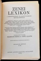 Zenei lexikon. A zenetörténet és zenetudomány enciklopédiája I-II. kötet (teljes) Szerk. Szabolcsi B...