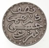 Marokkó ~1882. (1299) 1/2D Ag "I. Hasszán" T:2 kis ph.
Morocco ~1882. (1299) 1/2 Dirham A...