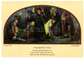 Auerbachs Keller im Messehaus Mädler-Passage zu Leipzig. 8 Bild-Karten nach Gemälden. / 8 db modern ...