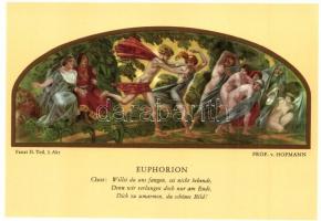 Auerbachs Keller im Messehaus Mädler-Passage zu Leipzig. 8 Bild-Karten nach Gemälden. / 8 db modern ...