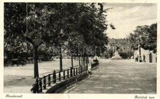 9 db régi magyar városképes lap: Szombathely, Balassagyarmat, Ráckeve, Eger, Salgótarján, Gyöngyös, ...