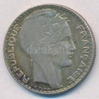 Franciaország 1938. 10Fr Ag T:2
France 1938. 10 Francs Ag C:XF