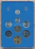Szlovákia 1994. 10h-10K (7xklf) forgalmi sor + "Körmöcbányai Pénzverde / 1328-1993" fém em...