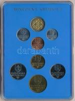 Szlovákia 2002. 10h-10K (7xklf) forgalmi sor + "Bajmóc vára" fém emlékérem műanyag dísztok...