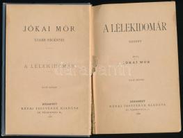 Jókai Mór: A lélekidomár. I. kötet. Bp., 1888, Révai. Kiadói aranyozott, festett, illusztrált egészv...