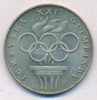 Lengyelország 1976. 200Zl Ag XXI. Olimpia T:2 patina Poland 1976. 200 Zlotych Ag XXI Olympics C:XF patina Krause Y#86