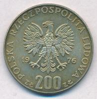Lengyelország 1976. 200Zl Ag "XXI. Olimpia" T:2 patina
Poland 1976. 200 Zlotych Ag "...