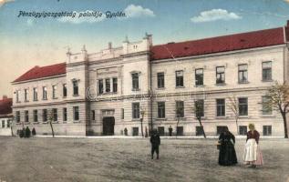 Gyula, Pénzügyigazgatósági palota (Rb)
