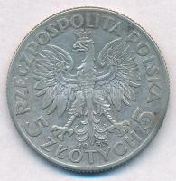 Lengyelország 1933. 5Zl Ag T:2  Poland 1933. 5 Zlotych Ag C:XF Krause Y#21